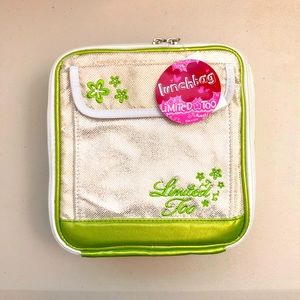 NWT Limited Too Green Lunch bag